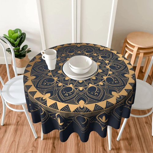 Cotton Round Table Cover